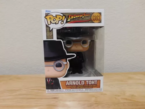 New Funko Pop Indiana Jones #1353 Arnold Toht bobble-head figure