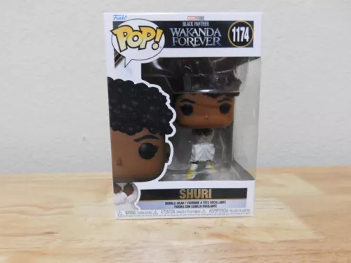 New Funko Pop Marvel Black Panther Wakanda Forever#1174 Shuri bobble-head figure