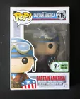 NEW Funko Pop Marvel Captain America The First Avenger #219  Official 2017 ECCC