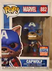 *NEW* Funko Pop! Marvel Capwolf #882 2021 Summer Virtual FUNKON Limited Edition