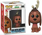 NEW Funko POP Max with Antlers #665, The Grinch Movie Figure