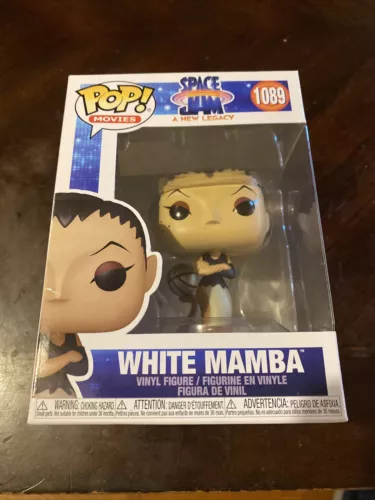 NEW Funko Pop Movies #1089 WHITE MAMBA Space Jam A New Legacy Vinyl Figure