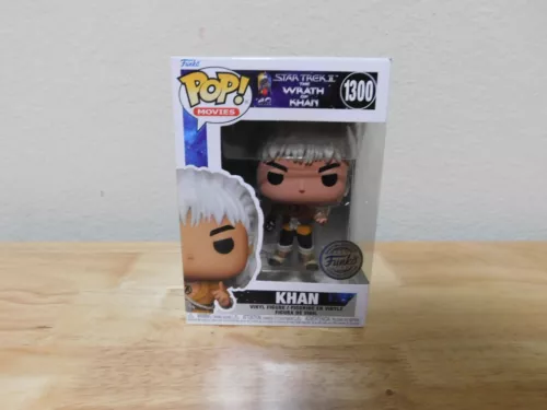 New Funko Pop Movies Star Trek II The Wrath of Khan #1300 Khan vinyl figure