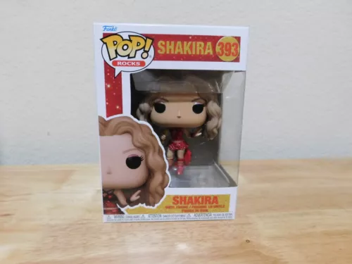 New Funko Pop Rocks Shakira #393 Shakira vinyl figure