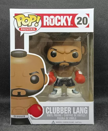 NEW Funko Pop! Rocky #20 CLUBBER LANG Vaulted Very Rare