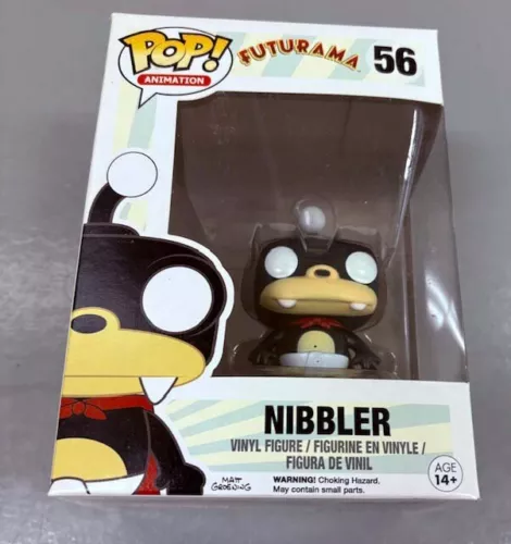 New Funko Pop Television TV 56 Nibbler Futurama Vinyl Figure Vaulted