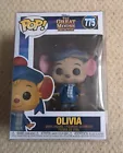 NEW Funko Pop! The Great Mouse Detective Olivia #775 with pop protector