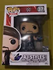 New Funko Pop! WWE AJ Styles #37 Vinyl Figure Rare Vaulted