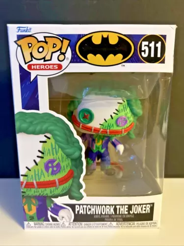 NEW in Box FUNKO POP! DC Heroes: Patchwork the Joker Vinyl Figure #511