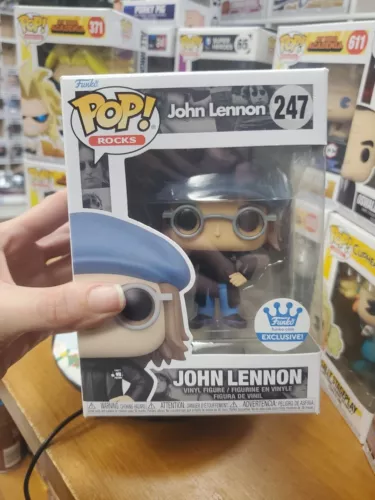 New ListingFunko POP! Rocks The Beatles John Lennon #247 Music Figure Shop Exclusive MINT🔥