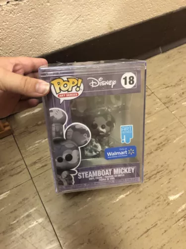 NEW!! Pop! Art Series Steamboat Mickey #18 Walmart Exclusive - FACTORY SEALED!!