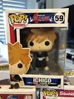 New Retired Funko Pop Animation Bleach Ichigo Kurosaki #59 Rare Vaulted