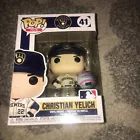 New Sealed Funko Pop Figure Christian Yelich Milwaukee Brewers #41