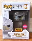 NIB Funko Pop Harry Potter BUCKBEAK FLOCKED Hot Topic Exclusive #104 + Protector