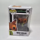 Nick Wilde Funko Pop #186 Disney Zootopia Zootropolis Boxe Damage