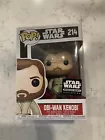 Obi‐Wan Kenobi Exclusive Funko Pop #214 Smugglers Bounty Exclusive with Case