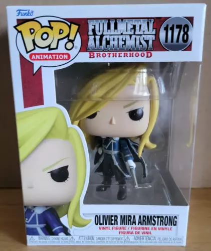 Olivier Mira Armstrong Fullmetal Alchemist Brotherhood Funko POP! #1178