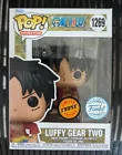 One Piece - Luffy Gear Two Pop! Vinyl Figure #1269 - Chase SUPER RARE