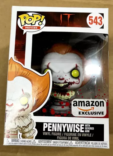 Pennywise with Severed Arm #543 - IT Funko Pop! Movies [Amazon Exclusive]