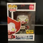 Pennywise with Skateboard #778 Funko POP Movies Vinyl Figure Brand New in Box IT