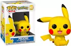 Pikachu Sitting 842 Pokemon Funko Pop Vinyl New in Mint Box + Protector