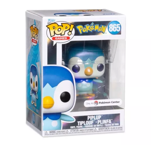 PIPLUP #865 Pokémon PEARLESCENT Funko Pop! | *BRAND NEW; POP PROTECTOR INCLUDED*