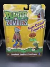 Plants VS Zombies Fun Dead Figures 2012 NIP Conehead Sunflower Popcap