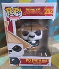 Po With Hat Pop 252 - Kung Fu Panda Funko Pop! Vinyl 2015 Vaulted + Protector