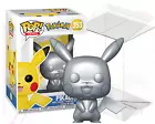 POKEMON FUNKO POP GAMES 353 Silver Pikachu 25th Anni with Clear PVC Protector