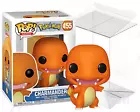 POKEMON FUNKO POP GAMES 455 Charmander Vinyl Figure with Clear PVC Protector