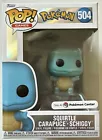 Pokémon Funko Pop Squirtle 504 Pearlescent Pokémon Center Exclusive w/ Protector