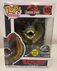 Pop! Movies Jurassic Park Dilophosaurus #550 Glows In Dark Exclusive WH