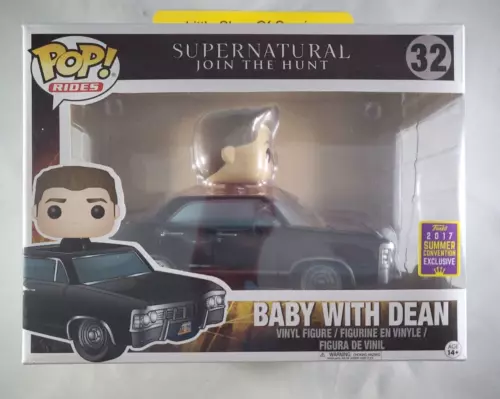 Pop! Rides Supernatural Baby with Dean #32 San Diego Con Exclusive See Photos