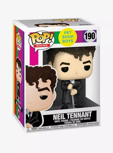 POP! Rocks Pet Shop Boys Neil Tennant #190 Vinyl Figure Funko