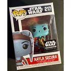 Pop Star Wars Aayla Secura Smuggler's Bounty Exclusive #217 Vinyl Figure