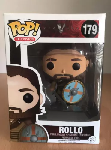 POP Television Vikings Rollo #179 Funko Vinyl Figure + POP Protector * NEW *