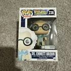 Pop Vinyl 236 BACK TO THE FUTURE Dr Emmett Brown FUNKO Loot Figure