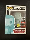 Qui Gon Jinn Holo #128, Funko Pop, Check Pics For Condition