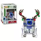 R2D2 #275 Funko Pop Christmas w/antlers Star Wars NEW IN PROTECTOR