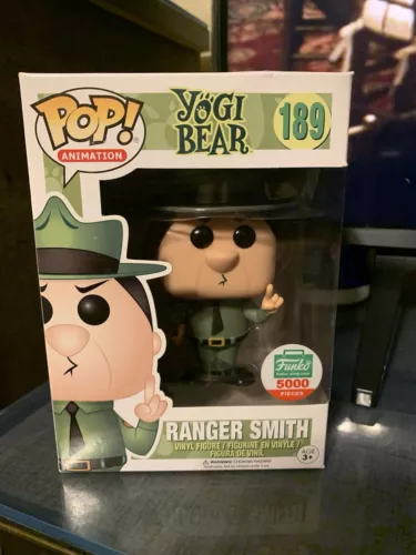 Ranger Smith 189 Yogi Bear Funko Exclusive Funko Pop + Protector