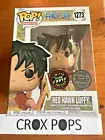 RARE CHASE Red Hawk Luffy FE 1273 Funko Pop Vinyl New in Box + Hard Protector