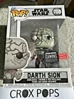 RARE DARTH SION GameStop 708 Star Wars Funko Pop Vinyl New in Mint Box+PROTECTOR