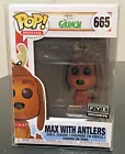 RARE Dr. Seuss Funko POP!Movies Max with Antlers #665 FYE Exclusive W/protector