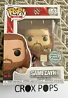 RARE SAMI ZAYN WWE FE 153 Funko Pop Vinyl New in Mint Box + Protector