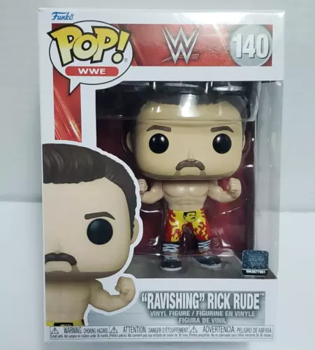 "RAVISHING" RICK RUDE - WWE WWF WCW Funko POP! #140 Collectible Vinyl Figure NEW