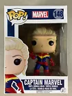 READ! Funko Pop! Marvel #148 Captain Marvel Carol Danvers Vinyl Figure