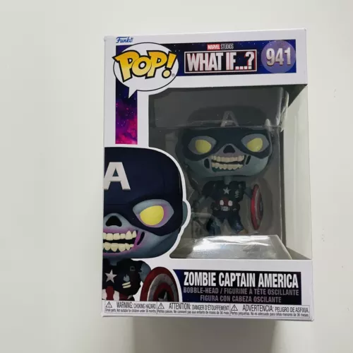 *Read* Funko Pop What If #941 Zombie Captain America