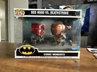 RED HOOD VS DEATHSTROKE PX PREVIEWS EXCLUSIVE FUNKO POP MOMENT DC 336