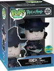 RICK AND 2 CROWS Rick and Morty Funko Pop Grail Digital NFT Redemption Presale