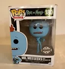 Rick And Morty  Mr. Meeseeks With Meeseeks Box (Exclusive) #180 Funko Pop!